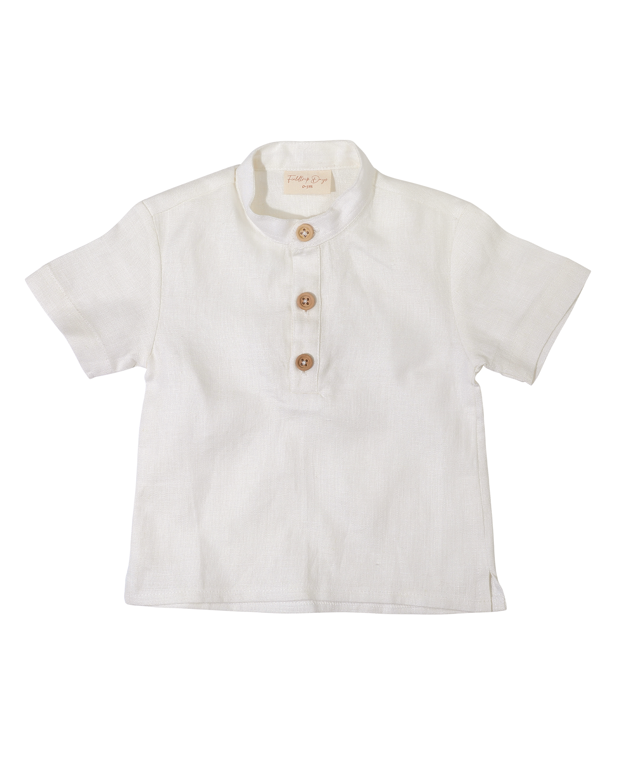 Mini Oliver Shirt | Snow