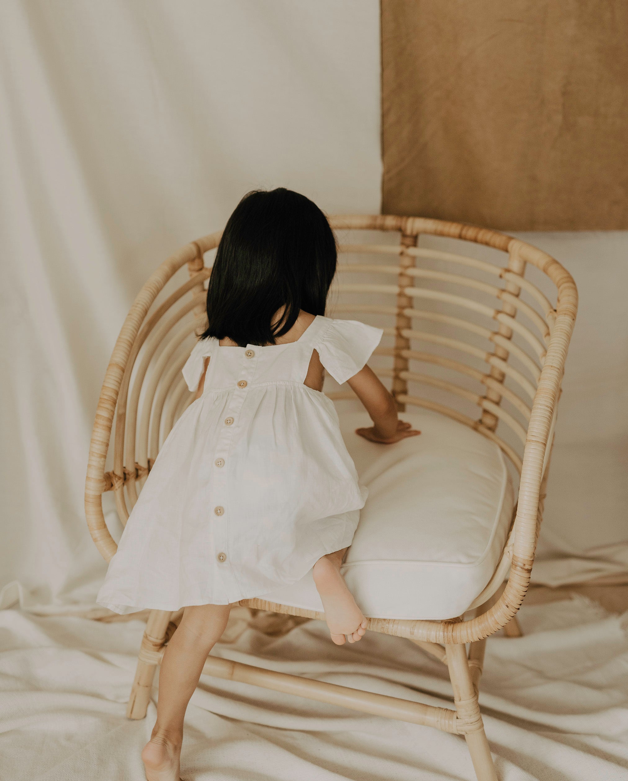 Mini Fynn Dress | Snow