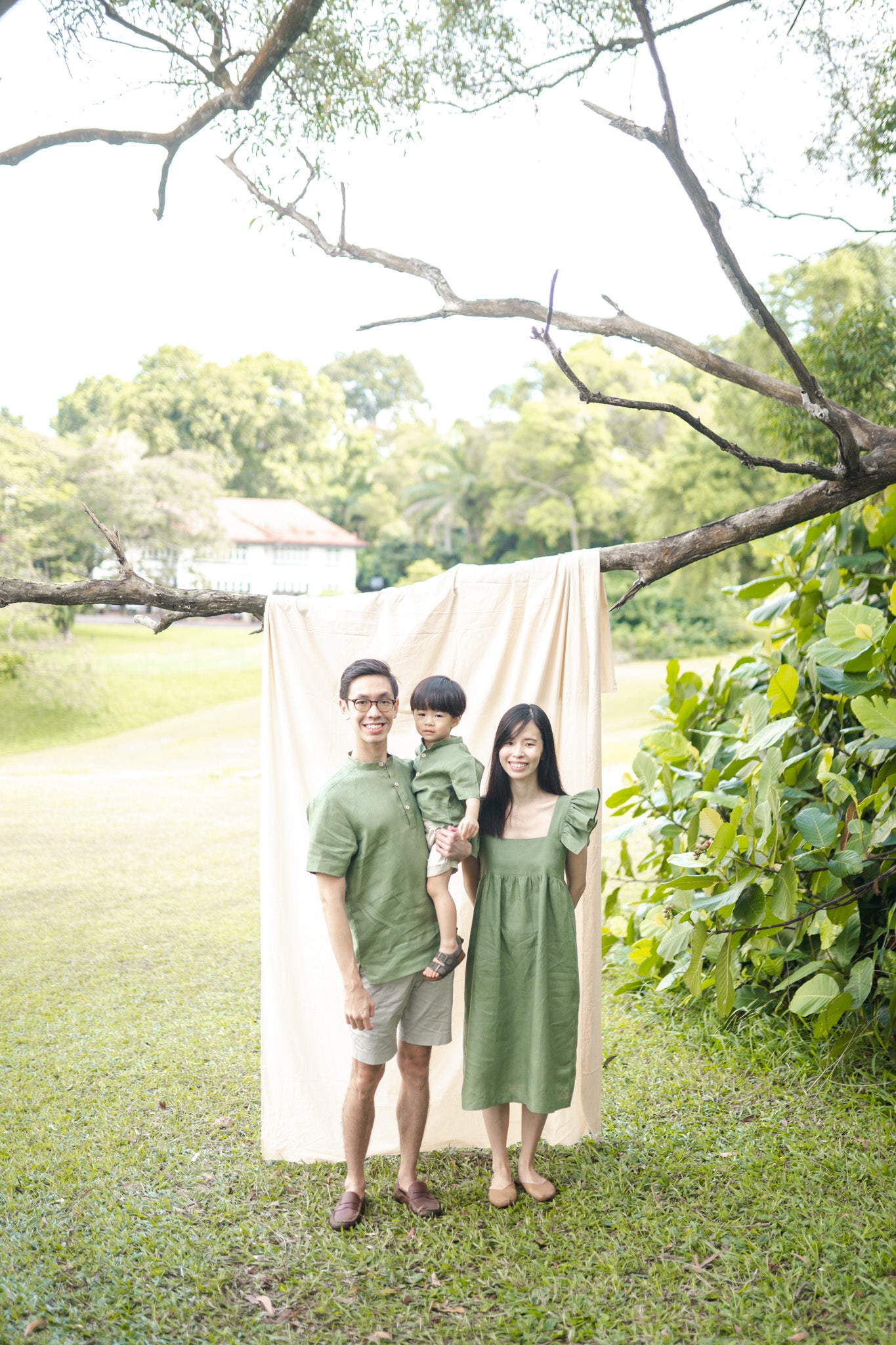Mini Oliver Shirt | Pine