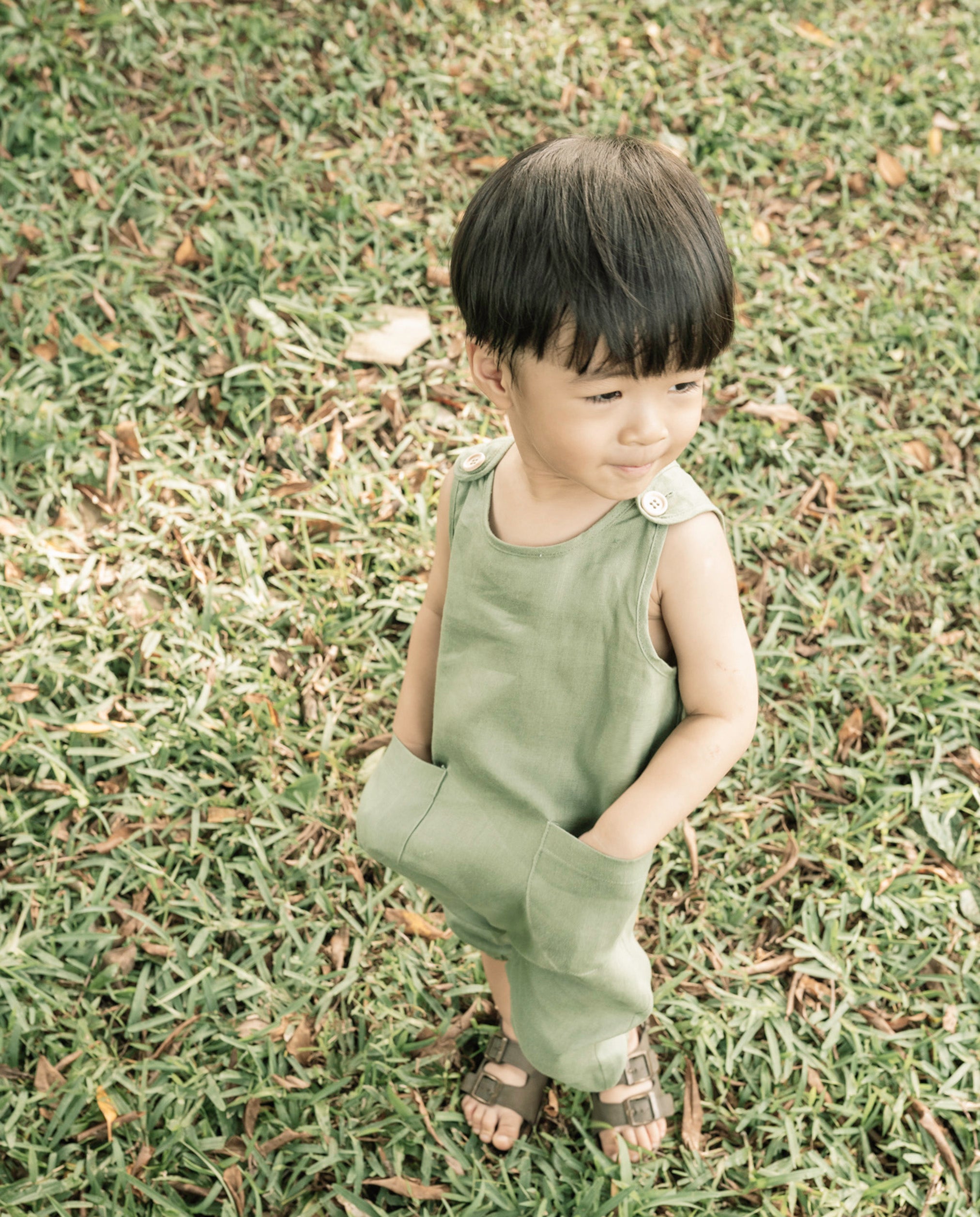 Mini Scout Onesie | Pine