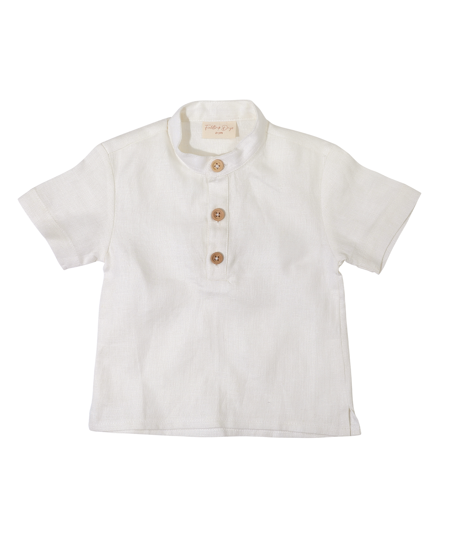 Mini Oliver Shirt | Snow