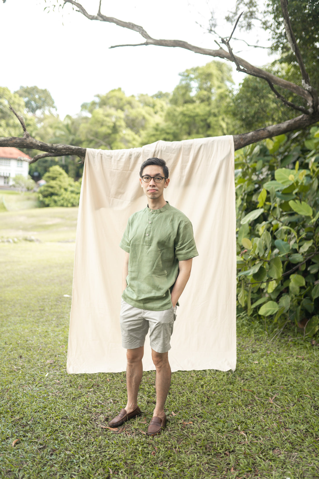 Oliver Shirt | Pine