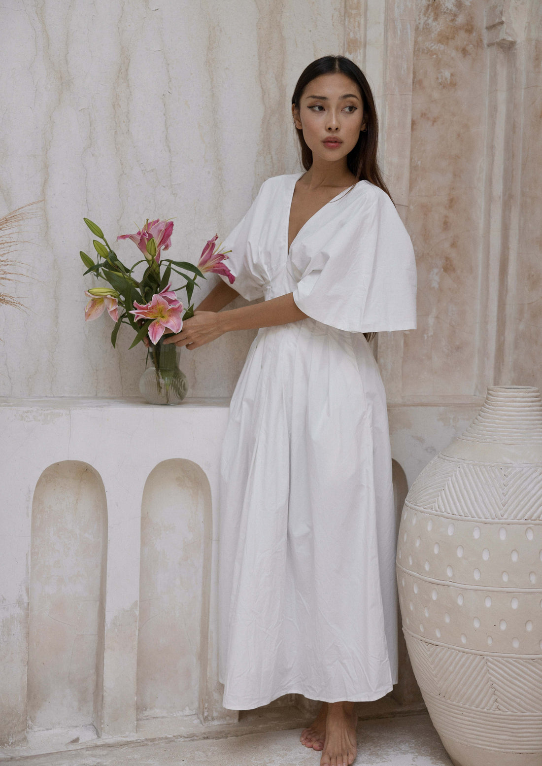Kyoto Maxi | White