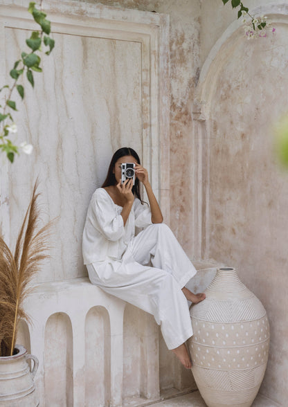 Seymour Pants | White