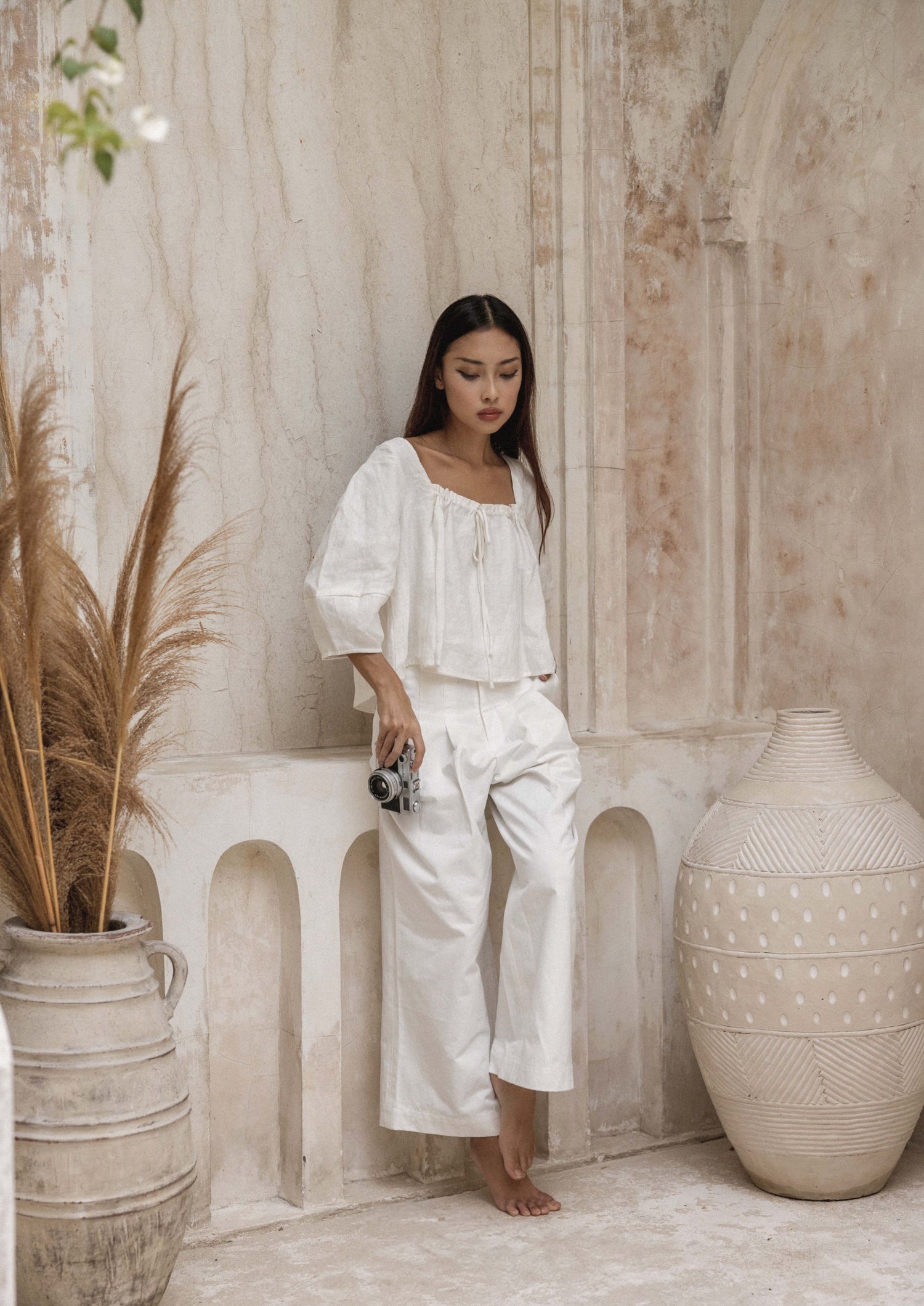 Seymour Pants | White