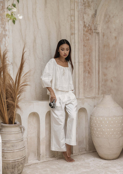 Seymour Pants | White